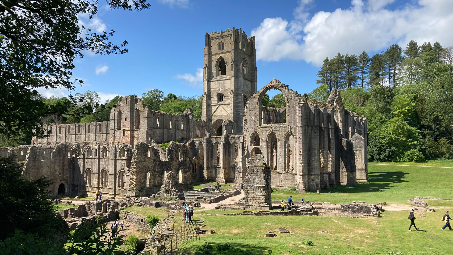 Fountain Abbey in England