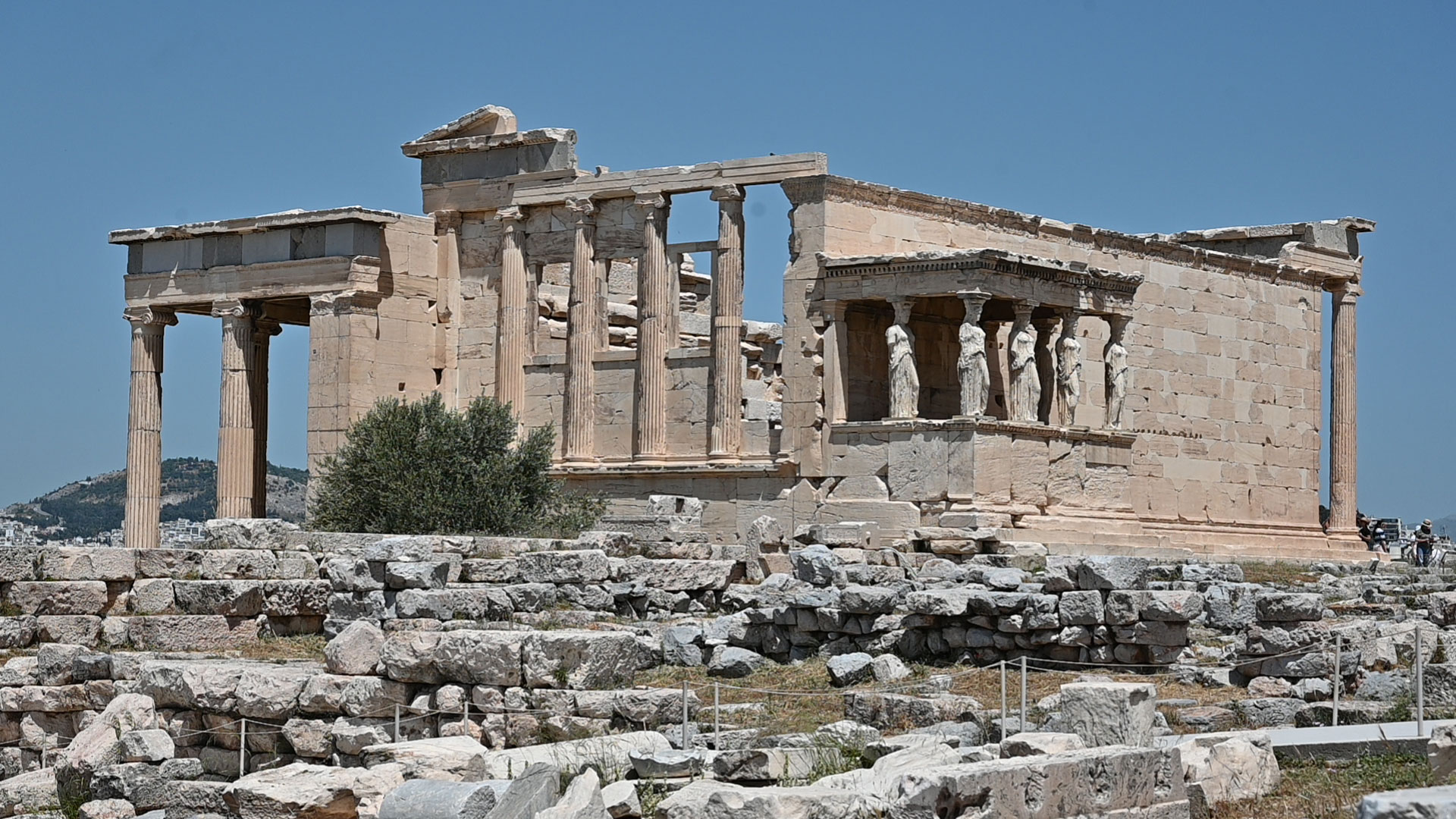 Ruins of the Acropolis in Greece