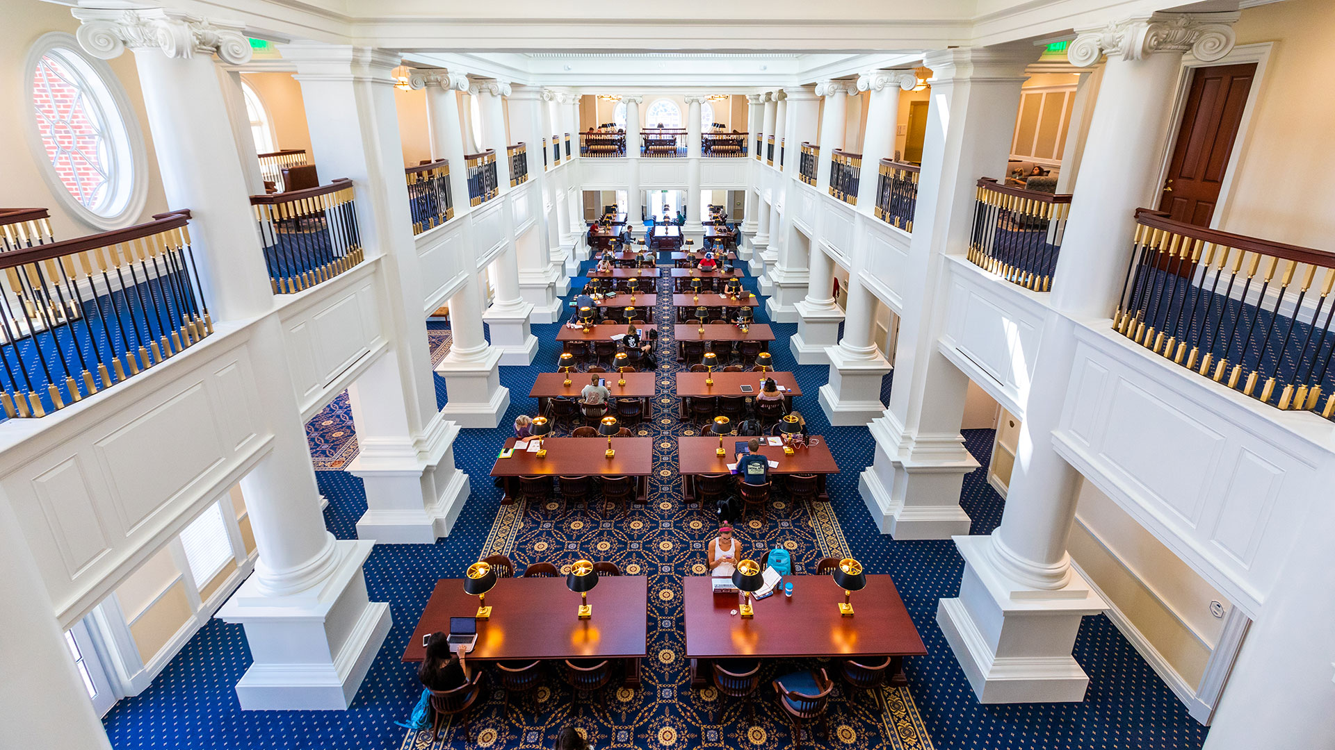 Trible Library reading room