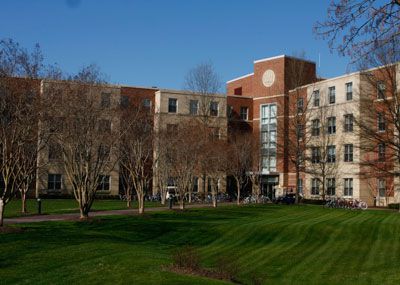 Christopher Newport University's James River Hall.