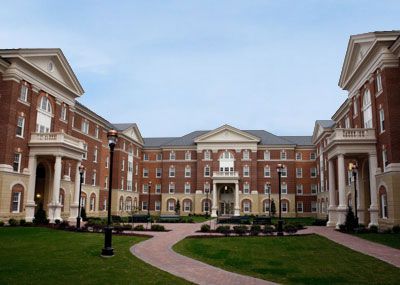 Christopher Newport University's Rappahannock River Hall.