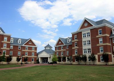 Christopher Newport University's York River Hall.