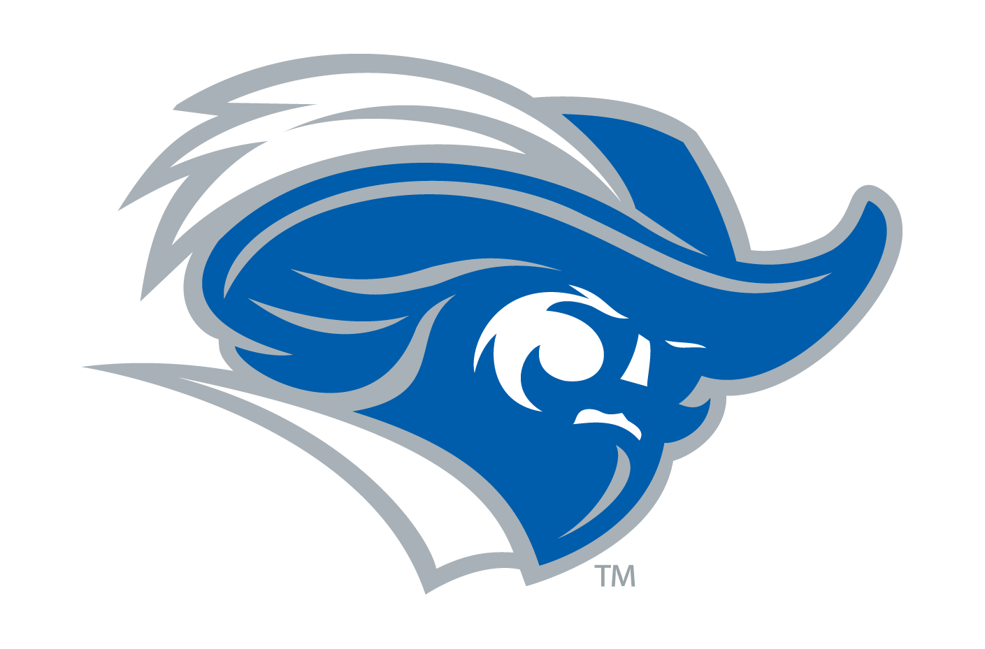 The Captains Head athletics logo for Christopher Newport University
